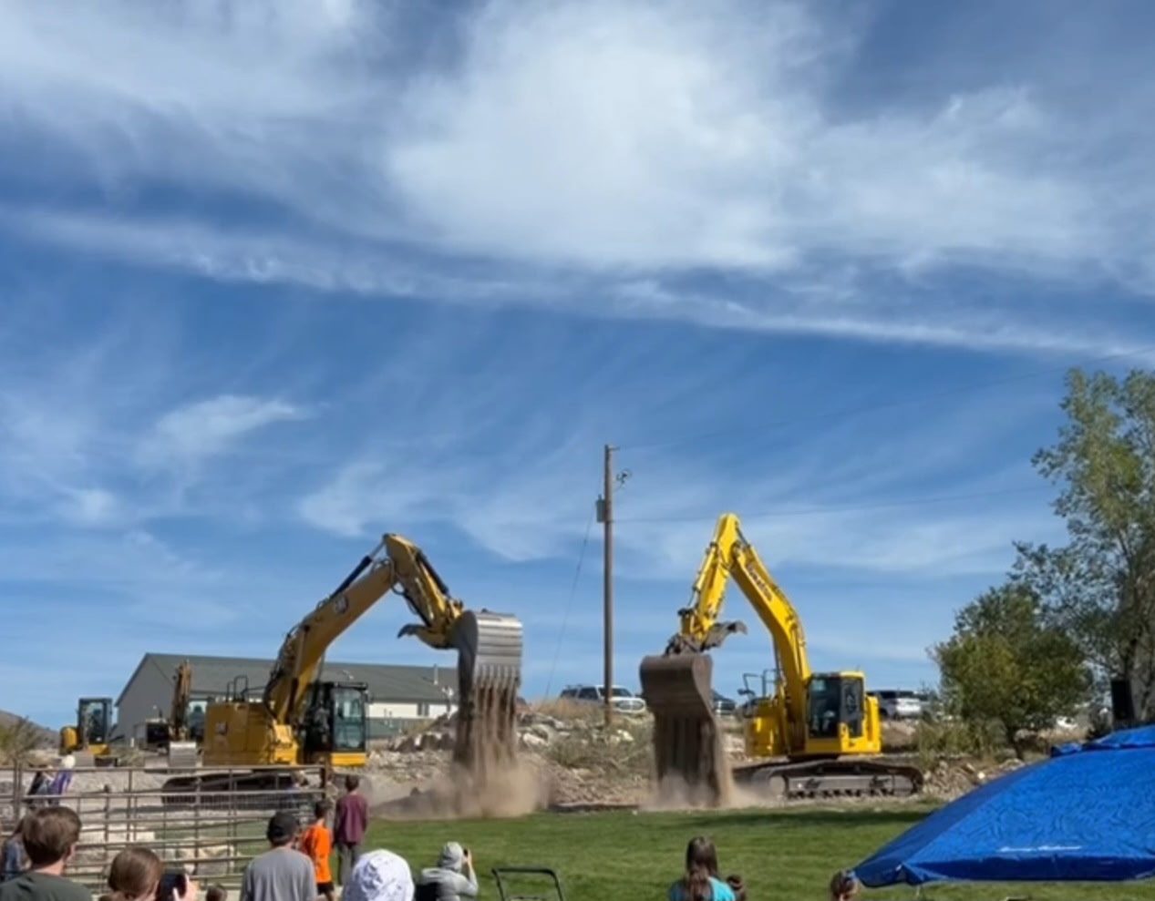 October 2-3: Groundbreaking!
